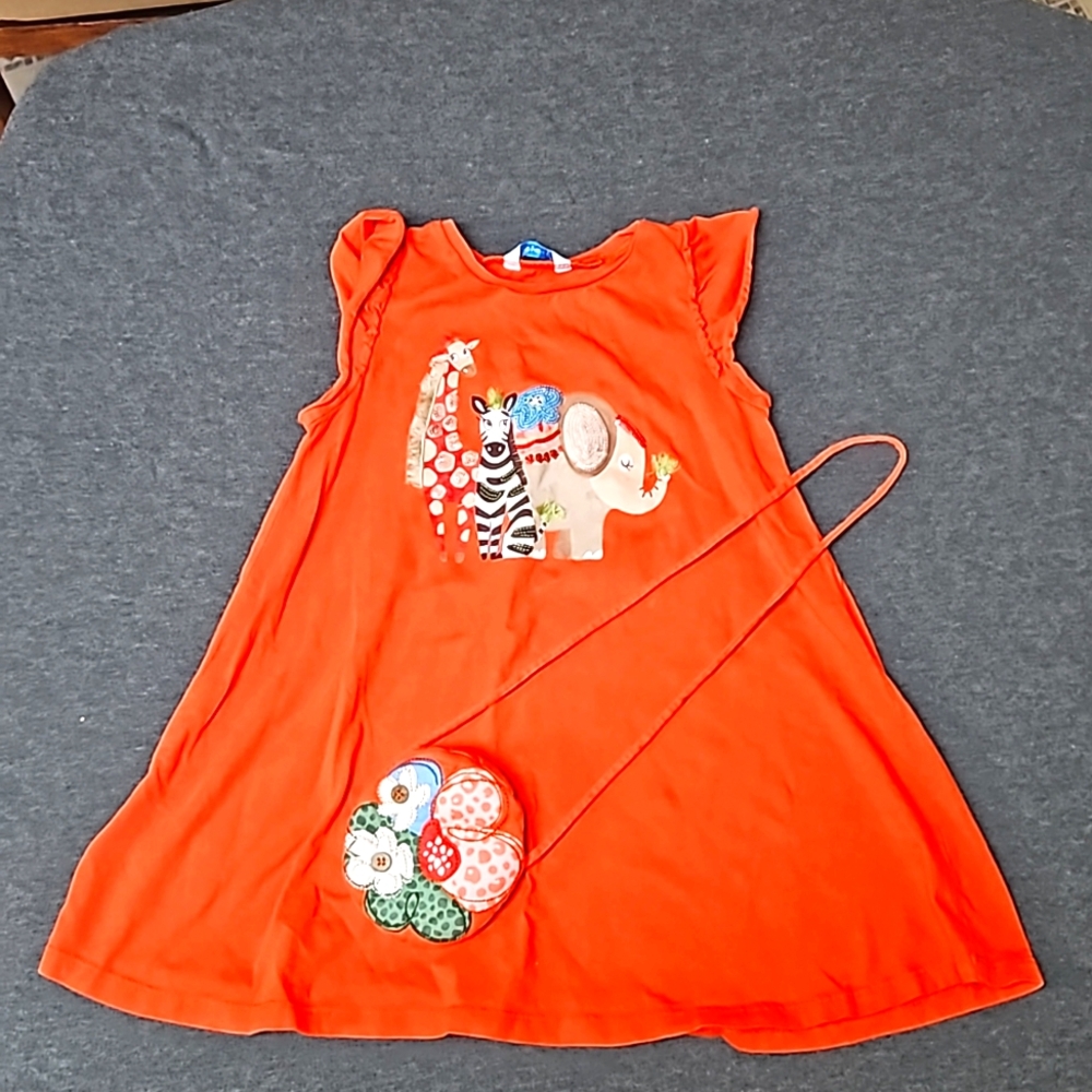 Mayoral dress and matching purse